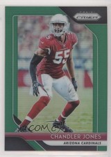 2018 Panini Prizm Green Prizm Chandler Jones #198 0b5
