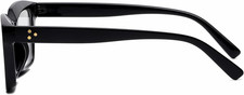 Classic Thick Square Frame Clear Lens Glasses for Women Men Non Prescription ...