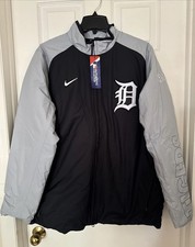 Nike $200 Men’s Large Detroit Tigers Authentic Collection Full-Zip Dugout Jacket