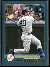 2001 Topps Jorge Posada #120 New York Yankees
