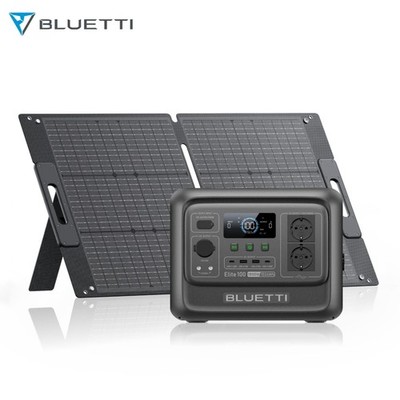 BLUETTI Elite 100 V2 Powerstation 1800W 1024Wh Stromspeicher Optional Solarpanel