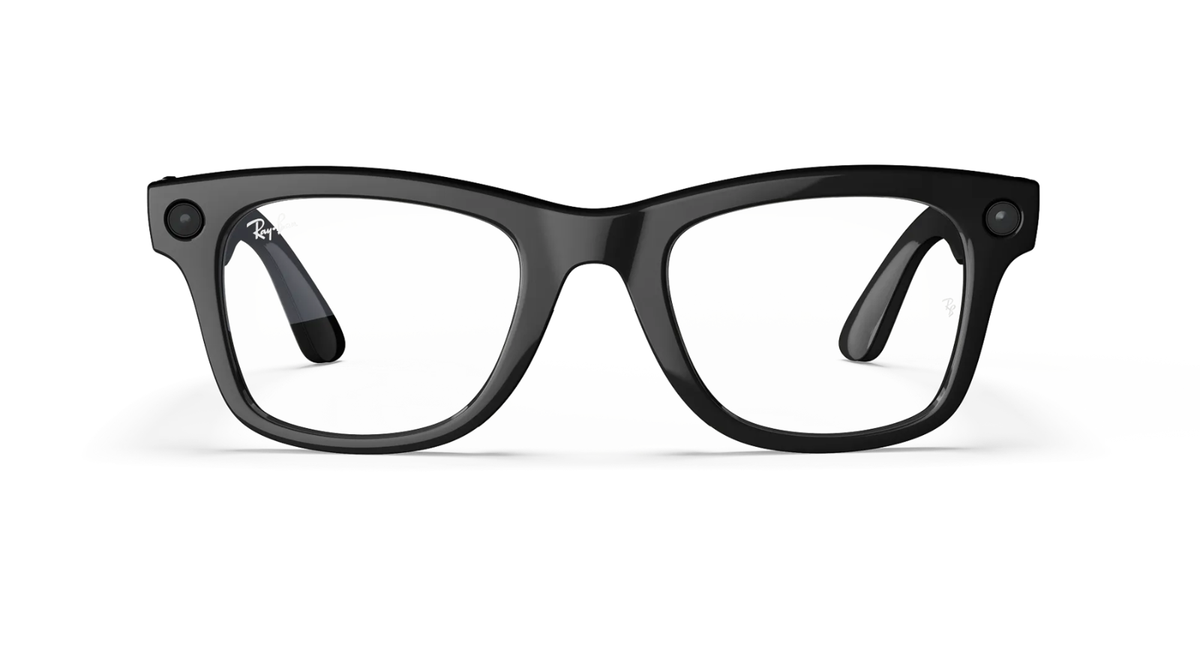 Ray-Ban Meta Wayfarer Gen 1 Smart Glasses Black/Clear Very Good | eBay