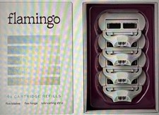 New With Box Flamingo Women  s Razor Refill-4 Pack
