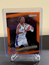 2025 Panini Prizm WNBA Orange Velocity Prizm #64 Azura Stevens