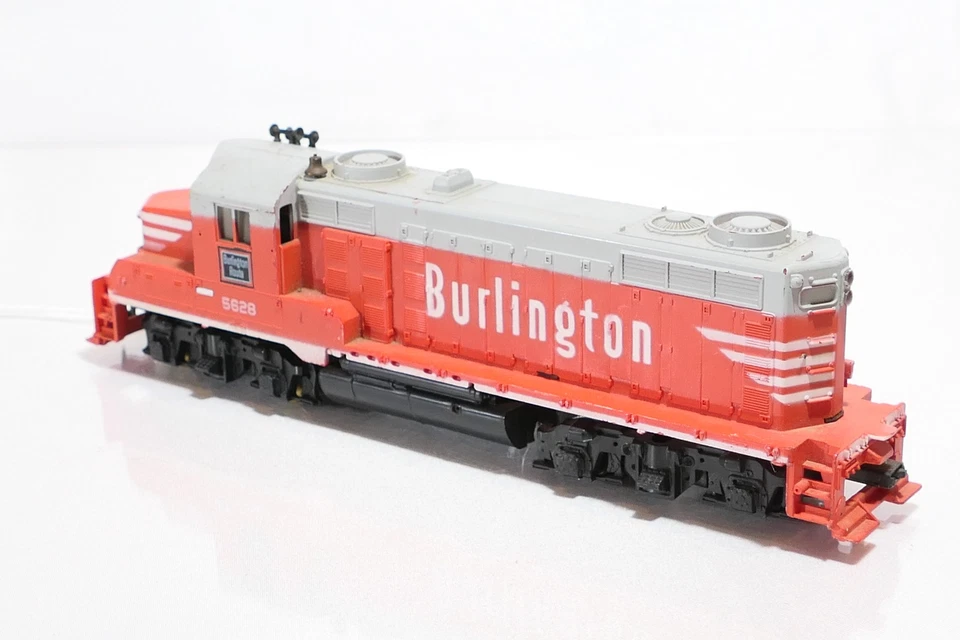 Mantua HO Scale Locomotive DC Burlington 56928 CB&Q (No Box) - Image 3 of 4