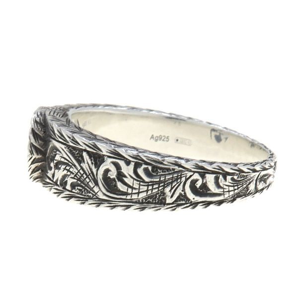 GUCCI Interlocking G Arabesque Ring size US11.5 S… - image 3