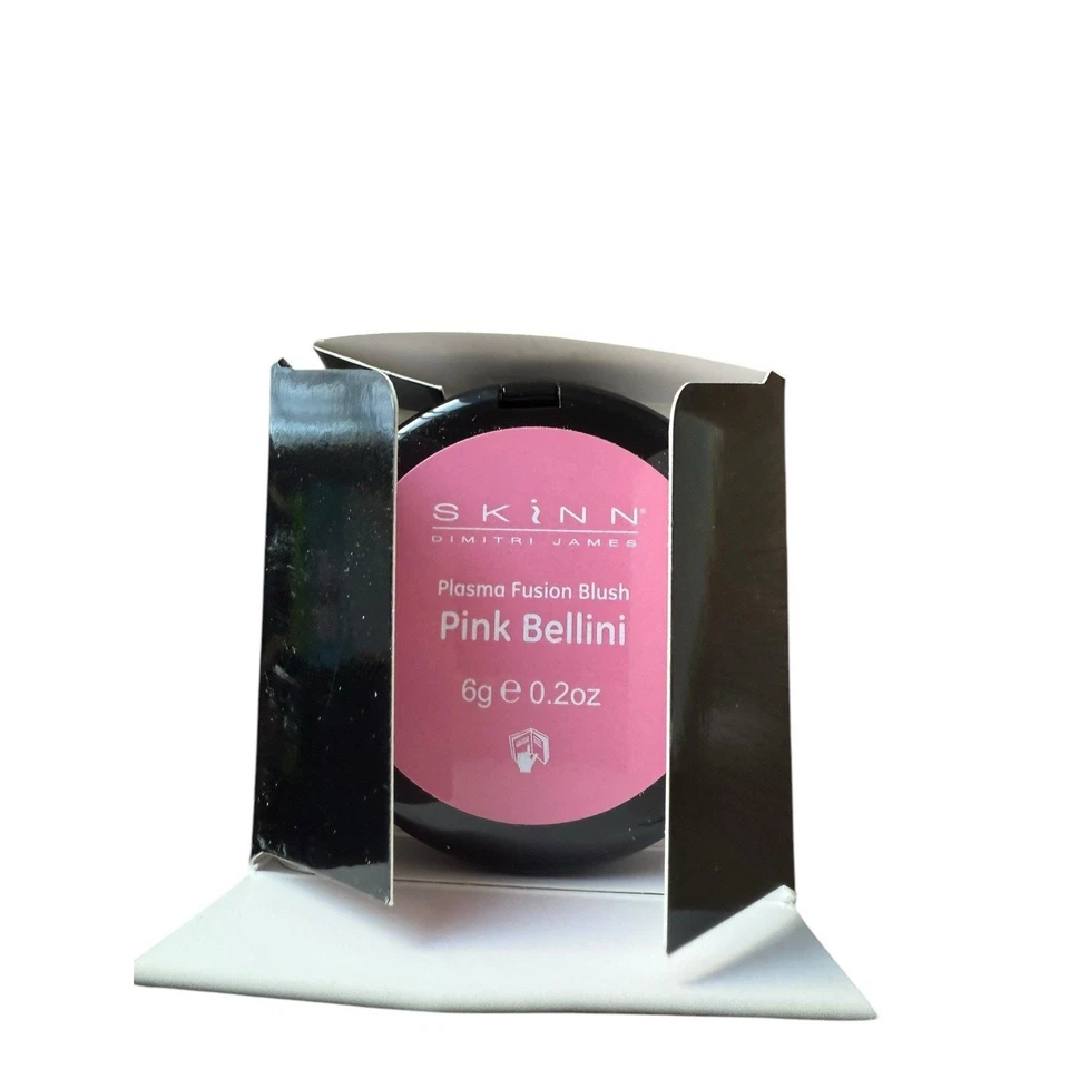 SKINN Cosmetics Plasma Fusion Blush in "Pink Bellini" - 0.2 oz NIB - Image 4 of 4