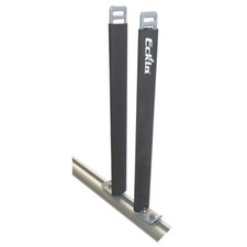 Eckla Senkrechtstütze 40 cm T-Nut Dachträger Kajak Kanu Transport Kajakhalter