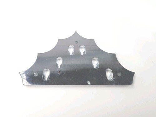 CS Throwing Star Tail Piece Chrome Plated Solid Brass String Spacing for LP, PRS - Picture 2 of 3
