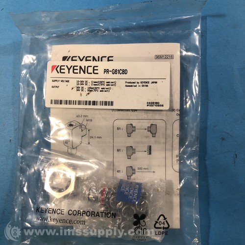 Keyence PR-G61CBD Photoelectric Sensor FNFP