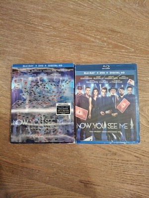 Now You See Me 2 (Blu-ray, 2016) Brand NEW Factory Sealed Lenticular Slipcover