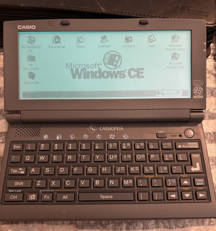 Casio Cassiopeia A-20 Windows CE PDA