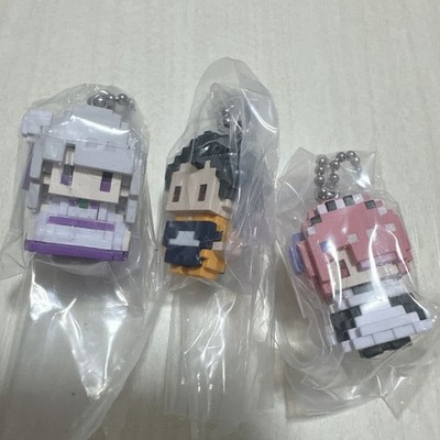 Re:Zero Dot Figure Charm 3pc Set Unopened Multi Color Authentic Collectible