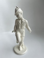 Rosenthal Keramik Figur Wandernder Junge matt...