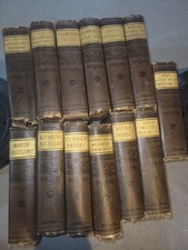 Antique Charles Dickens Book Set &ndash; Late 1800s&ndash;Early 1900s (13 Volumes) &ndash; As Is