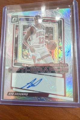2023-24 Panini Donruss Optic - Opti-Graphs Ayo Dosunmu #OG-AYO (AU)