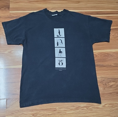 Fundacio Gala Salvador Dali Figueres T Shirt Size Medium Black White Fine Art