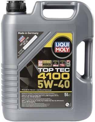 Liqui-Moly Top Tec 4100 5W-40 5L Engine Oil