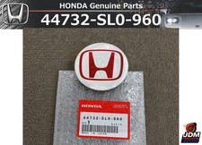 Honda Nsx R Wheel Center Cap White Logo 1pc 44732-sl0-960 Genuine Oem Jdm