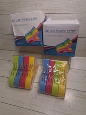 Beach Towel Clips Chair Clips Towel Holder,Plastic Clothes Pegs Hanging