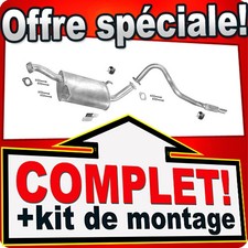 Ligne pot d'échappement pour NISSAN TERRANO II 2.4 LWB 1993-1999 Silencieux