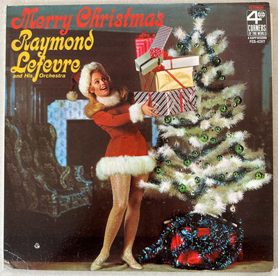 Raymond Lefevre - Merry Christmas - EX 1968 Kapp 4 Corners FCS-4257 vinyl LP OIS