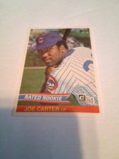 1984 Donruss Joe Carter *Rookie*