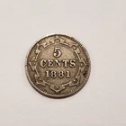 1881 Newfoundland 5 Cents — photo from another recent sale