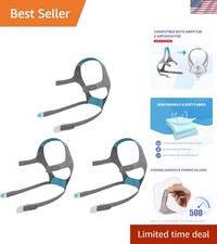 Enhanced Comfort: 3 Pack Large Headgear Straps for AirFit/AirTouch F20 Users