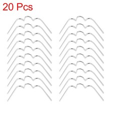 Univeral Pack of 20 Motorcycle Fastener Spring Clip Steel for Round Headlight