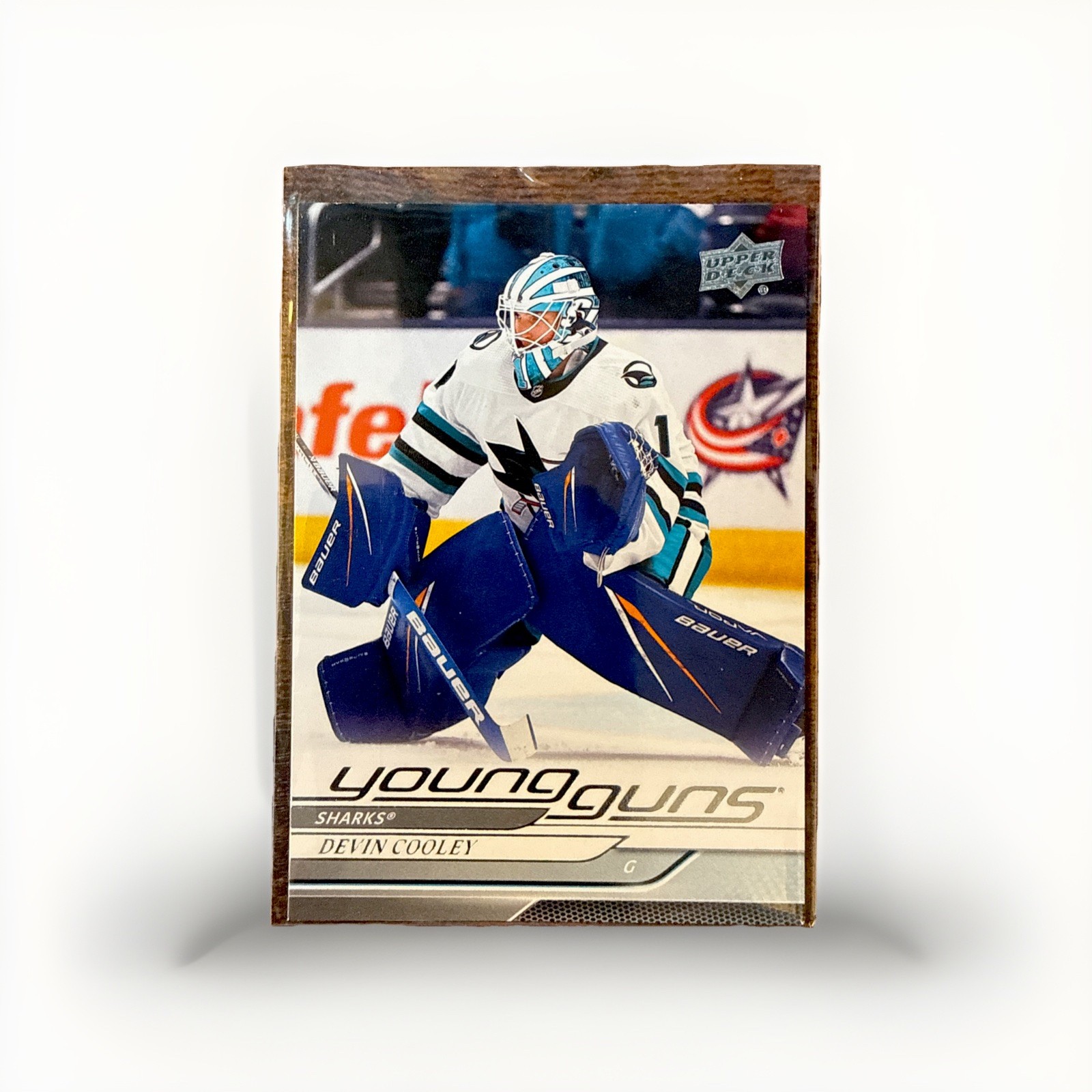 DEVIN COOLEY 2024-25 UPPER DECK YOUNG GUNS ROOKIE RC #473 SAN JOSE SHARKS