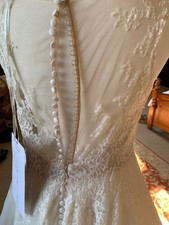 Sleeveless 100% Silk Mermaid Trumpet Wedding Dresses for sale