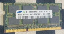 Samsung 2GB DDR3 Laptop RAM PC3-10600S M471B5673EH1-CH9