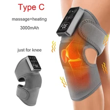 3-in-1 Heated Vibration Knee & Shoulder Massager for Pain Relief