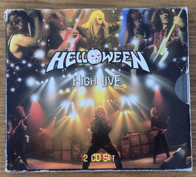 CD Album - Helloween - High Live - 2 CD Album - 	Raw Power - RAW DF116 - UK 1996