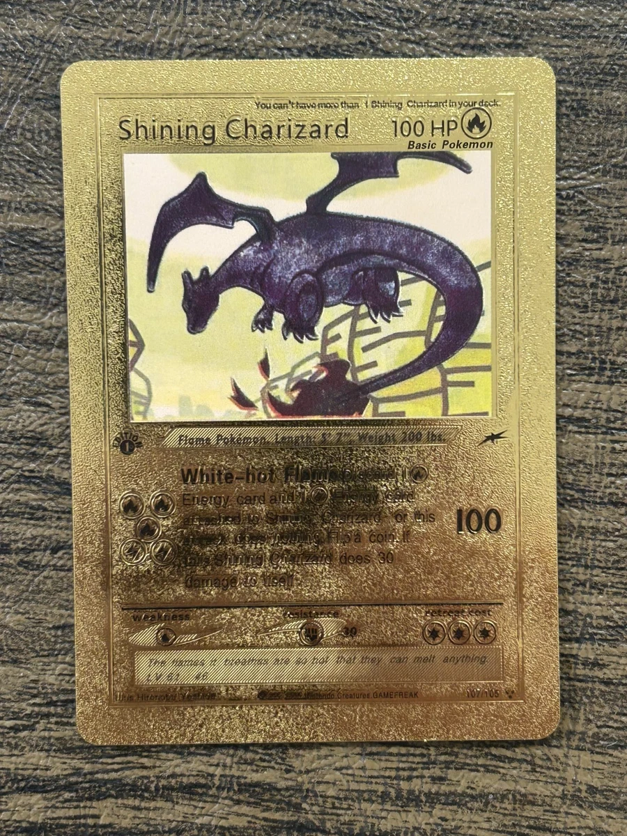 Charizard Pokémon TCG Neo Destiny Individual Collectible Card Game