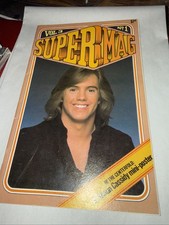 Vintage Supermag Magazine Vol 3 No 1 Shaun Cassidy Poster Bee Gees 1978