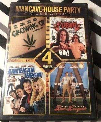 Mancave House Party 4 Movie DVD Fubar American Virgin Growing Op Beer League Set