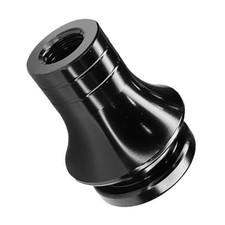 M12x1.25 Shift Knob Boot Adapter Retainer, Metal Car Gear Shifter Knob Black