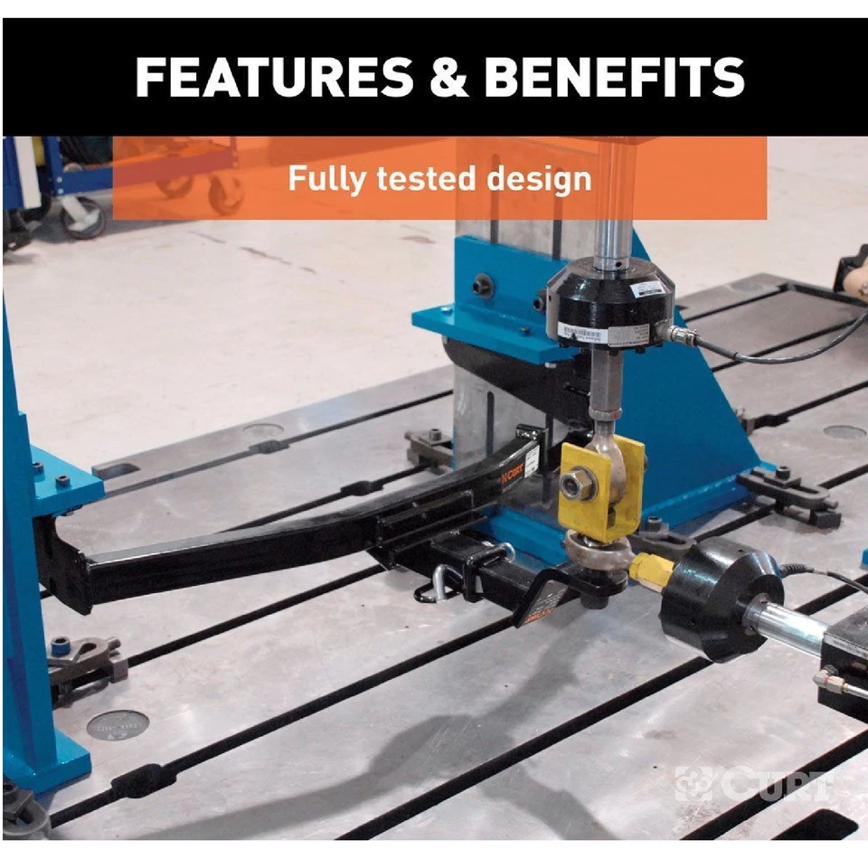 Curt Class 3 Trailer Hitch & Wiring for Honda Element - Image 4 of 4