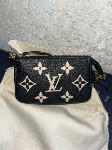 louis vuitton empreinte mini pochette bicolor authentic | eBay