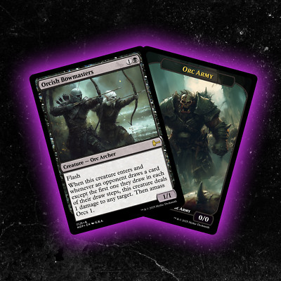 Orcish Bowmasters - Custom Magic: The Gathering Card - High-Quality