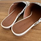 Coach Faye Loafer Slide Mule White Leather Women Size 8 G3831 — photo 6