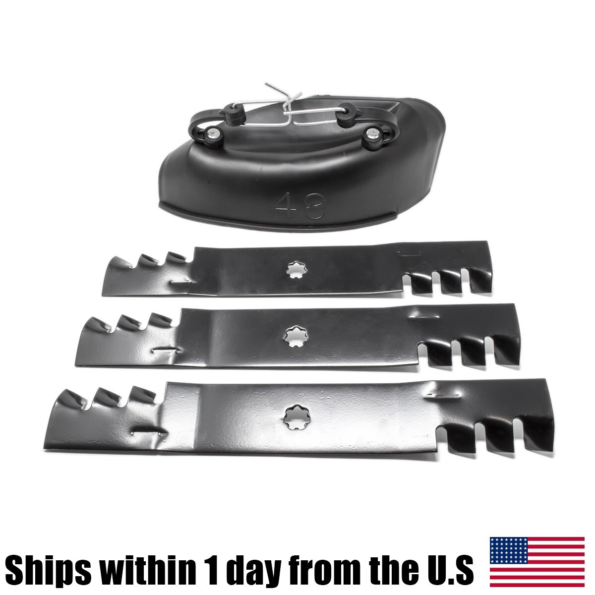 Cuchillas Cortacésped Compatibles John Deere 48 Pulgadas | Meses Sin - Foto 10