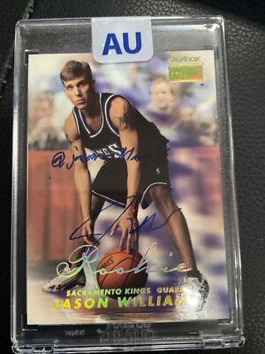 NBA SkyBox Auto Jason Williams Rookie