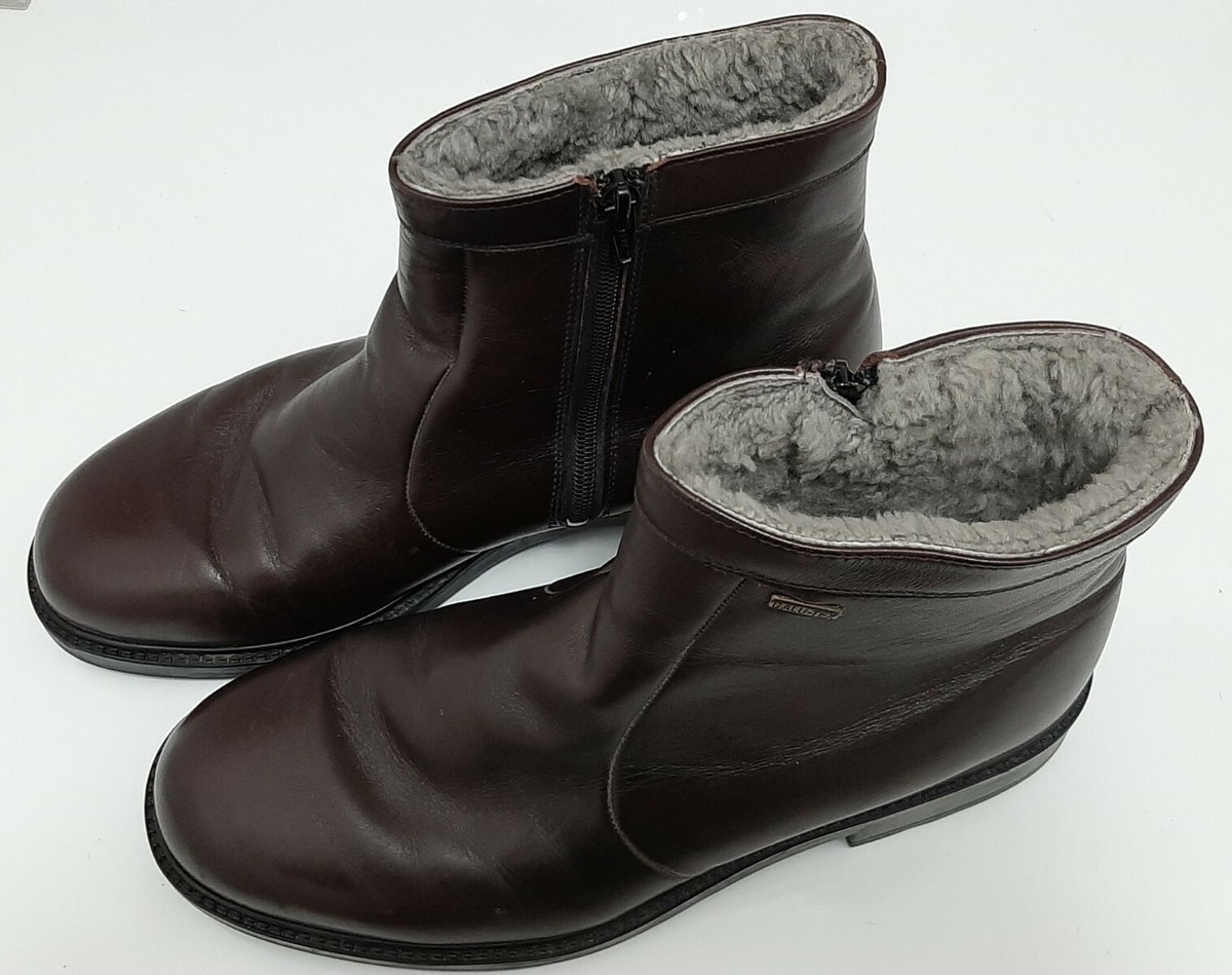 Men\'s Winter Boots Gallus Burgundy Leather Warm
Waterproof Merino Leather Boot Men main image 2