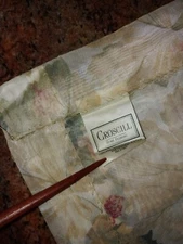 Croscill Wildberry Floral Scarf Valance 59x250"