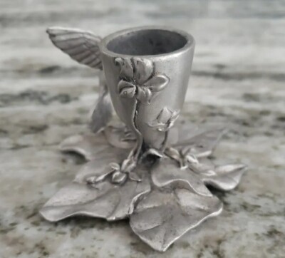 Vintage 1990 Seagull Pewter Canada Etain Zinn Hummingbird