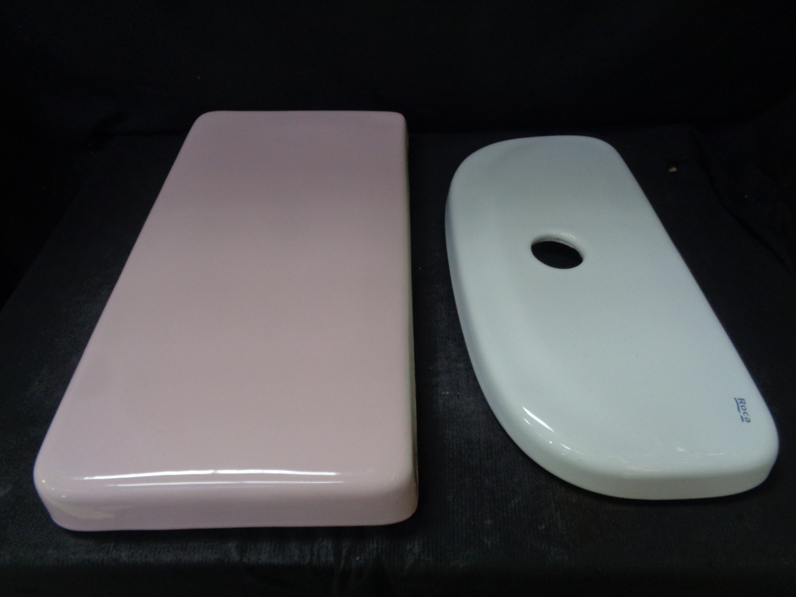 WC toilet cistern lid SHIRES 424 x 218 mm WHISPER PINK A3520 eBay