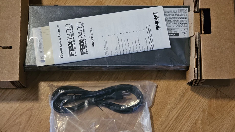 NEW SABINE DUAL CHANNEL FEEDBACK EXTERMINATOR FBX2400 - Image 2 of 4